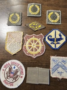 WWII US Army Unit Citation Plus Variation Cut Edge Patch Lot L@@K!!! - Picture 1 of 2