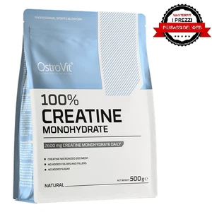 KREATIN MONOHYDRAT 100% rein 500gr OstroVit mikronisiert 200 MESH GESCHMACKSNEUTRAL - Bild 1 von 2