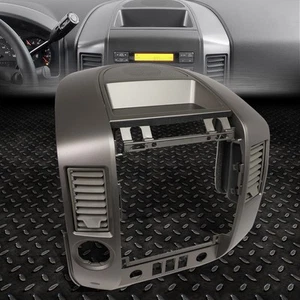 FOR 04-06 NISSAN TITAN ARMADA W/ SPEAKER CENTER DASH RADIO A/C VENT TRIM BEZEL - Bild 1 von 7