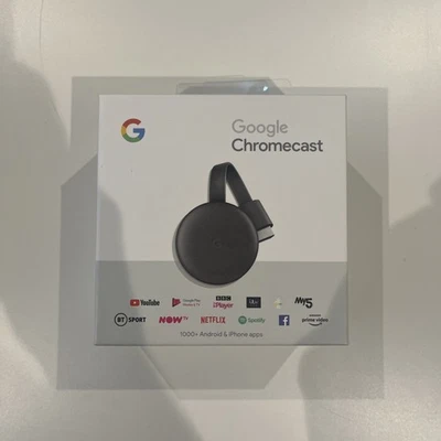 Google Chromecast 3rd Gen HD Digital Media Streamer - Charcoal - Image 1 of 4