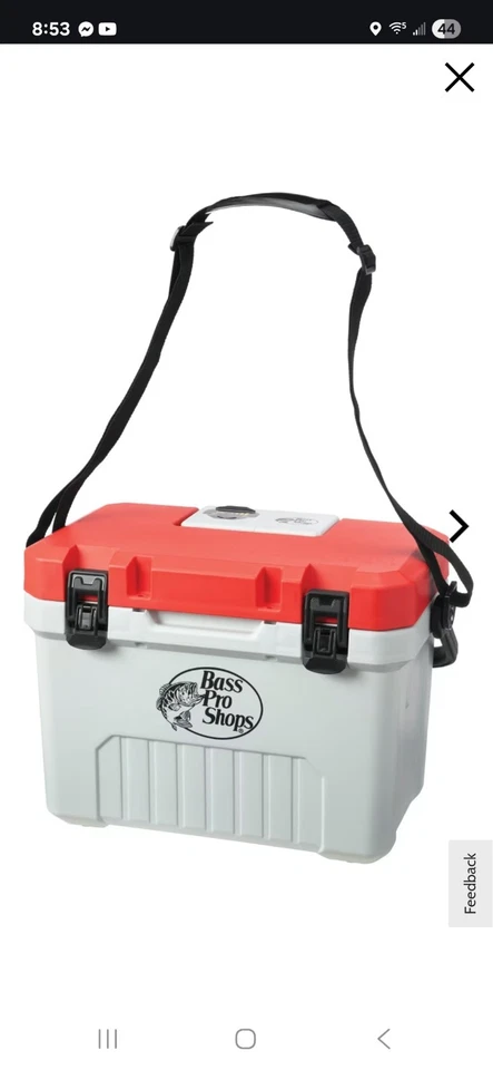 Бак для приманки Bass Pro 15 кварт - Изображение 1 из 1