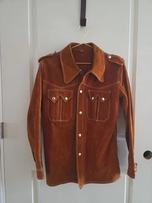 Vintage Suede Shirt M - Image 1 of 4