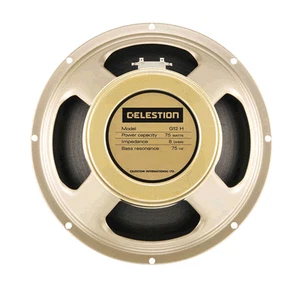 NUEVO EN CAJA ALTAVOZ GUITARRA CELESTION G12H 75 CREAMBACK 12" 8ohm 75 vatios - Imagen 1 de 1