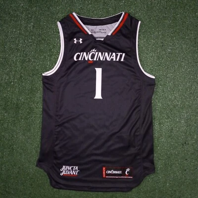 University Of Cincinnati Bearcats Jersey Basketball Kids Boys Youth Medium - Image 1 of 4