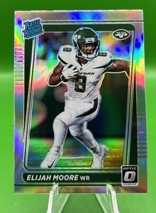 2021 Panini Donruss Optic Preview #P-271 ELIJAH MOORE RC Silver Holo BROWNS - Picture 1 of 2