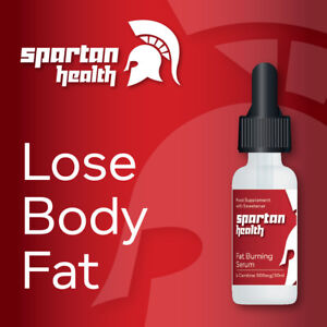 SPARTAN HEALTH FAT BURNER SERUM - SHRED BODY FAT BODY BUILDER NO STEROIDS MUSCLE