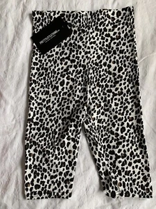 Leopard animal print cycling shorts size 6 Ladies - Picture 1 of 3