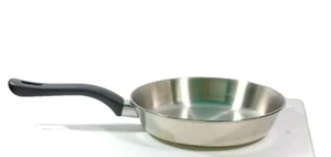 Sartén de acero inoxidable Revere Ware 9 pulgadas sin tapa Clinton IL EE. UU. * - Imagen 1 de 5