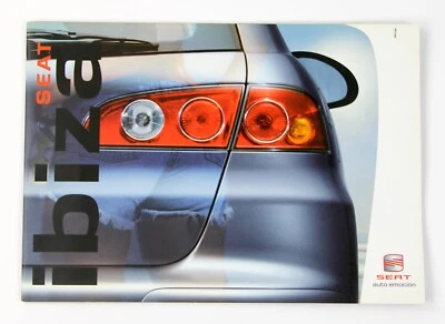 SEAT IBIZA Brochure Originale - Catalogo Seat Ibizia 2004 - Raro! - Immagine 1 di 4