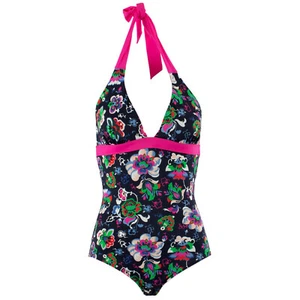 BODEN Direct Damen Badeanzug S0004 Positano Halter Swimsuit Navy / 32 (UK 6) - Bild 1 von 4