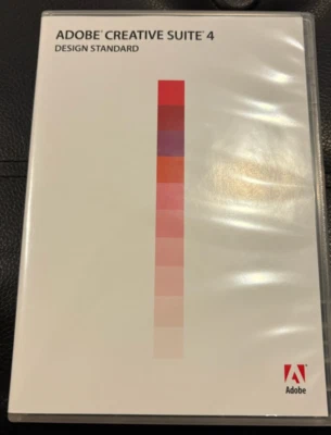 ADOBE CREATIVE SUITE 4 DESIGN STANDARD MAC Discs with SERIAL NUMBER - Image 1 of 3