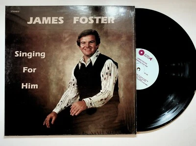 James Foster Singing For Him LP Gospel Vinyl Echo Sound ES 194 - Image 1 of 2