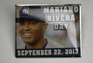2013 Amino New York Yankees Mariano Rivera Day Pin - Picture 1 of 3