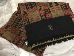 ysl yves saint laurent bufanda de lana reversible - Imagen 1 de 6