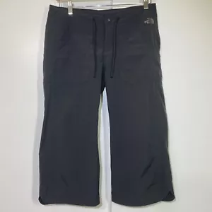 The North Face TNF APEX Women’s Cropped- Capri Gray Pants Hiking Size 8 - Picture 1 of 11