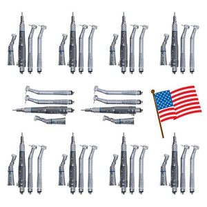 1-10 Sets NSK Style Dental High Low Speed Handpiece Kit Turbine 4Hole NEW - Picture 1 of 27