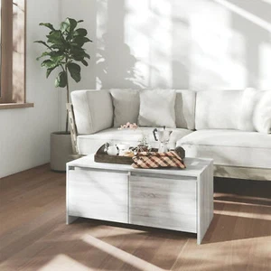 Coffee Table Grey Sonoma 90x50x41.5 Chipboard E3Y2 - Picture 1 of 8