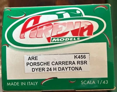 PORSCHE RSR CARRERA 3.0 N°30 WINNER 12 HOURS SEBRING 1977 ARENA  KIT K 456 - Immagine 1 di 2