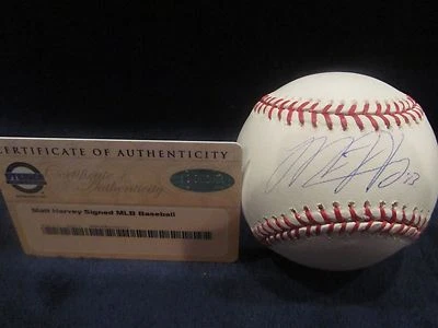 Matt Harvey Autographed Official Major League (Selig) Baseball - Steiner Cert - Image 1 of 4