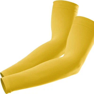 Sun Protection Arm Sleeves for Men Women Tattoo Cover Up - Cooling Sports Sleeve - Image 1 of 4