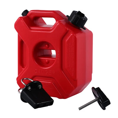 3L Gas Fuel Can Tank Container Fit for ATV UTV Gokart Motorcycle Auto Car - Image 1 of 4
