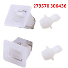 4PCS Plastic & Metal Dryer Door Latch＋Clip Kit 279570 306436 For Whirlpool
