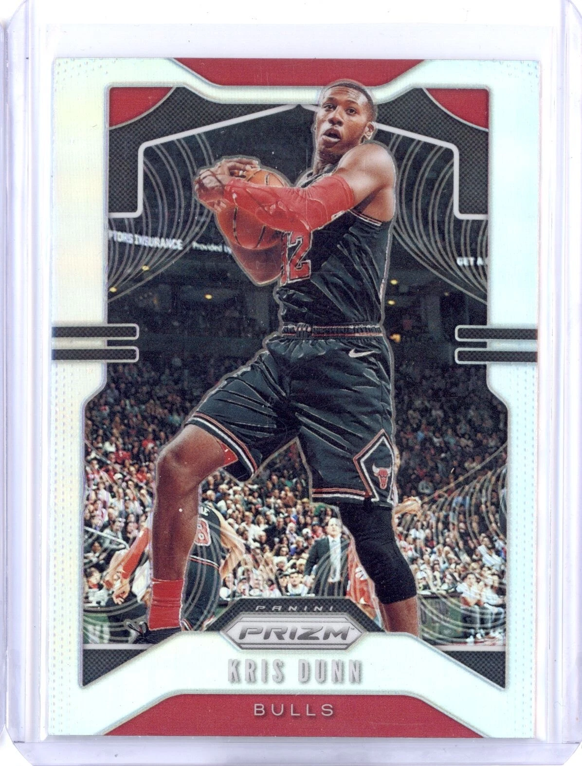 KRIS DUNN 2019-20 PANINI PRIZM #62 SILVER PRIZM BULLS