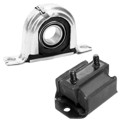 Центральная опора приводного вала и крепление трансмиссии комплект из 2 шт. для Mazda B2200 93-87 L4-2,2 л - Изображение 1 из 4