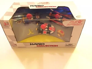 Nintendo Mario Sammlung Spielzeugautos Pull & Speed Maßstab 1:43 Brandneu Sealed - Bild 1 von 7