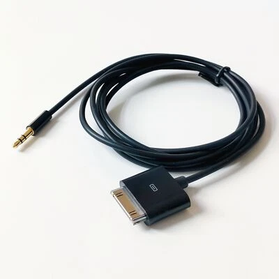Auto AUX Eingang Adapter Kabel für iPod iPad iPhone Dock 30 Pin Stecker auf Stereo 3,5 mm - Bild 1 von 4