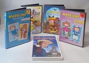 5 Madeline  Cartoon  Halloween & Other Spooky Tales--Bonjour--Madeline The Movie - Imagen 1 de 11