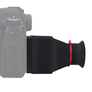 LCD Viewfinder 3x Loupe Magnifying for Universal 3.2" Screen DSLR Camera Rubber - Picture 1 of 12