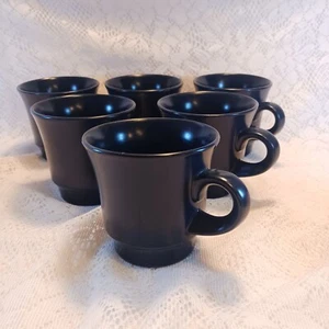 Noritake Primastone echtes Steinzeug Kobalt/Blau Kaffee/Teetassen 6er Set - Bild 1 von 12