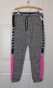 Bobbie Brooks Love Elastic Waist Tie pj,work out,lounge,comfy,yoga asst sizes - Picture 1 of 15