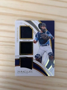 2022 Immaculate Collection Immaculate Materials Trios #5 Francisco Mejia 02/99 - Picture 1 of 2