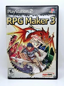 RPG Maker 3 (Sony PlayStation 2, 2005) Free Shipping/Working Condition - Picture 1 of 3