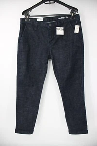 NWT Gap jeans Women’s Size 8 Mid Rise Slim Jeans Dark Blue Stretch pockets - Picture 1 of 9