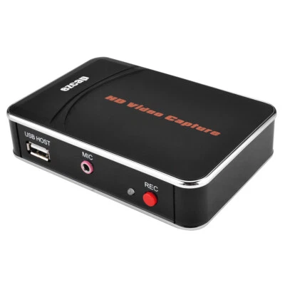 1080P HD Game Capture Card HDMI Video Recorder Mic Input for Xbox PS3 PS4 TV Box - Image 1 of 4