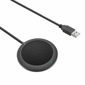 USB Desktop Microphone Meeting Conference Stereo Omnidirectional Mic Plug & Play - Bild 1 von 10