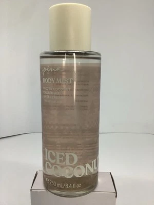 Victoria’s Secret Pink Iced Coconut body mist 8,4 oz, coco, creme doce - Imagem 1 de 2