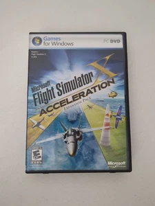 Game For Windows Sealed Microsoft Flight Simulator X Acceleration Expansion Pack - Picture 1 of 8
