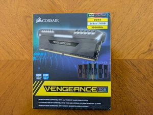 Corsair Vengeance RGB 16GB (2x8GB) DDR4 RAM 3200MHz (CMR16GX4M2C3200C16) - Picture 1 of 4
