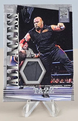 TAZZ 2002 Fleer WWF All Access #AAM-T Authentic Event Worn Shirt WWE - Image 1 of 2