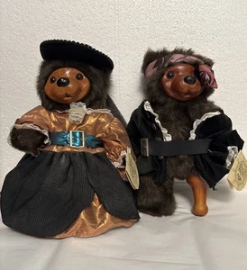 Signiert PIRATES OF THE PACIFIC Raikes Bears Buccaneer & M' Lady Honeypot 1989 Echtheitszertifikat - Bild 1 von 12