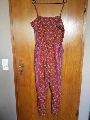 Roter Jumpsuit von Boohoo   -Größe 42 - Bild 1 von 4