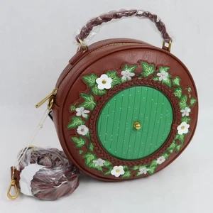 Loungefly Der Herr der Ringe Umhängetasche Handtasche Hobbit Tür bestickt Blatt - Bild 1 von 20