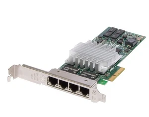 HP NC364T Intel Quad Port Gigabit Ethernet Adapter (4x1GbE) 436431-001 - Bild 1 von 3