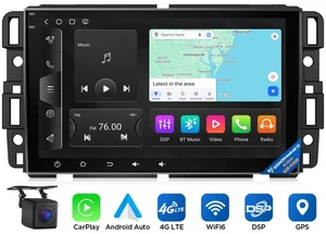 Eonon GMX6S Android 13 6+64G 8"QLED Car Stereo For GMC Chevy Yukon Sierra Acadia - Picture 1 of 24