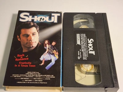 Shout VHS 1992, 1997 John Travolta - Image 1 of 3