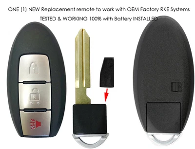NEW PROXIMITY SMART KEY CAR FOB REMOTE FOR NISSAN Cube 2011-2014 CWTWB1U808 3bt - Image 1 of 4